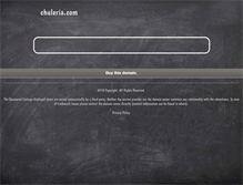 Tablet Screenshot of chuleria.com